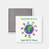 重要な子どもと重要な子ども マグネット (正面/裏面)