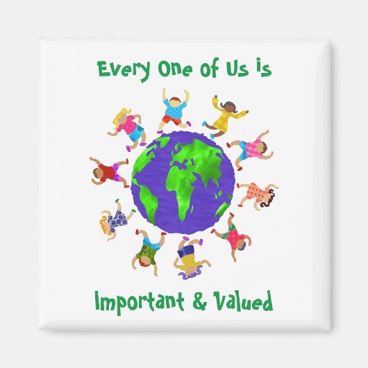 重要な子どもと重要な子ども マグネット (正面)