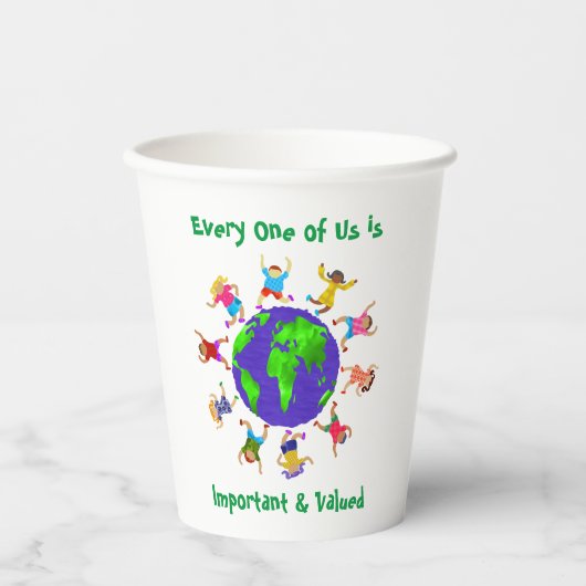 重要な子どもと重要な子ども 紙コップ (正面)