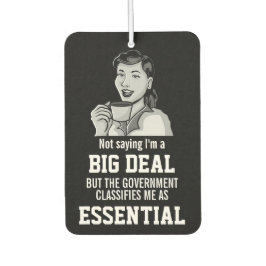 重要な従業員を政府が分類する カーエアーフレッシュナー