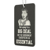 重要な従業員を政府が分類する カーエアーフレッシュナー (左)