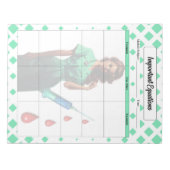 重要な方程式を自分に言い聞かせるな ノートパッド (正面)