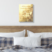 重要な日付キャンバス キャンバスプリント (インサイチュ (寝室))