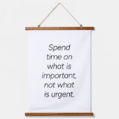 重要な木材トップウォールタペストリー 吊り下げ型タペストリー (正面)