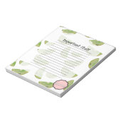 重要な物、かわいいKiwi ノートパッド (回転)