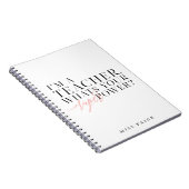 重要な走り書きの本 ノートブック (右側)