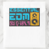 重要なEDMステッカー 長方形シール (バッグ)