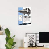 重要なR.F.およびP.ルートのための鉄道ダイセル ポスター (ホームオフィス)