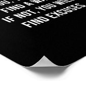 重要もし- 8"x10"プリント ポスター (角)