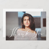 重要台本写真の卒業 サンキューカード (正面/裏面)