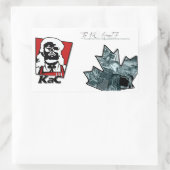 重要度+ KaC KFCスタンプ(大) 長方形シール (バッグ)