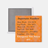 重要数磁石 マグネット (正面/裏面)