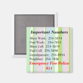 重要数磁石 マグネット (正面/裏面)