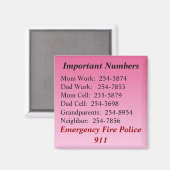 重要数磁石 マグネット (正面/裏面)