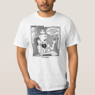 重要部品のチェスの平和漫画 Tシャツ