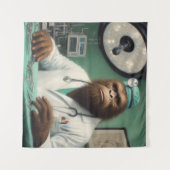 重足外科医 タペストリー (正面(横))