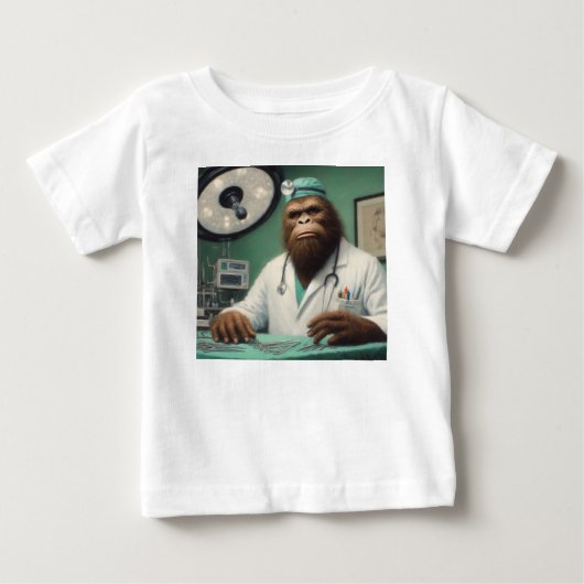 重足外科医 ベビーTシャツ (正面)