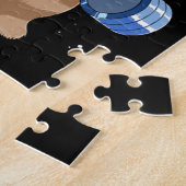 重量おもしろい挙げフィットネスジムシーズー（犬）TzuDog ジグソーパズル (側面)