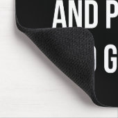 重量とビデオ遊ゲームの持ち上げ – ゲームトレーニング マウスパッド (コーナー)