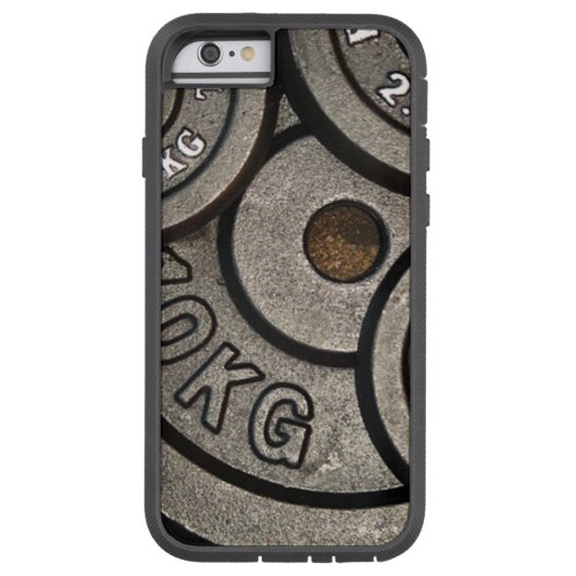 重量のプレートの電話箱 Case-Mate iPhoneケース (裏面)