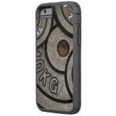 重量のプレートの電話箱 Case-Mate iPhoneケース (裏面左)