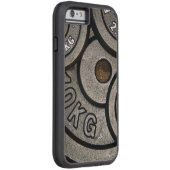 重量のプレートの電話箱 Case-Mate iPhoneケース (裏面/右)