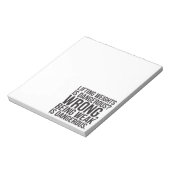 重量の持ち上げは危険だが弱い – ジム ノートパッド (回転)