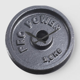 重量の時計 ラージ壁時計