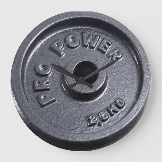 重量の時計 ラージ壁時計 (正面)