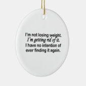 重量を取り払うこと セラミックオーナメント (右)