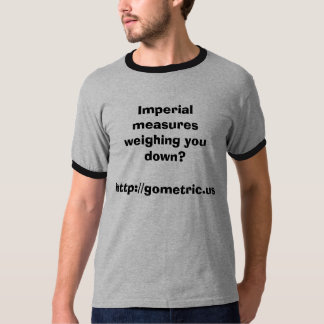 重量を量る帝国手段か。 Tシャツ