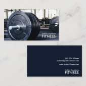 重量フィットネス名刺 名刺 (正面/裏面)