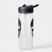 重量プレートスカル訓練フィットネスボディビル ウォーターボトル (左面)