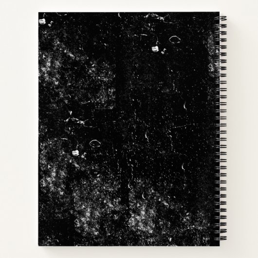 重量プレートスカル訓練フィットネスボディビル ノートブック (裏面)