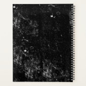 重量プレートスカル訓練フィットネスボディビル プランナー手帳 (裏面)