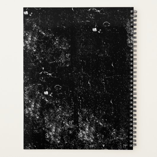 重量プレートスカル訓練フィットネスボディビル プランナー手帳 (裏面)