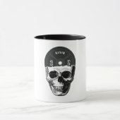 重量プレートスカル訓練フィットネスボディビル マグカップ (中央)