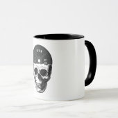 重量プレートスカル訓練フィットネスボディビル マグカップ (正面右)