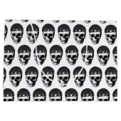 重量プレートスカル訓練フィットネスボディビル ラージペーパーバッグ (裏面)