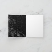 重量プレートスカル訓練フィットネス誕生日 カード (内部)