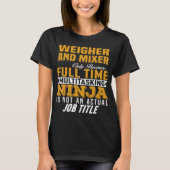 重量器及びミキサー Tシャツ (正面)