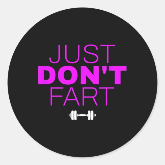 重量挙おもしろい挙ボディビルパワーリフティングシー ラウンドシール (正面)