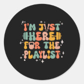 重量挙げおもしろいジムトレーニング女性エクササイズ ラウンドシール (正面)