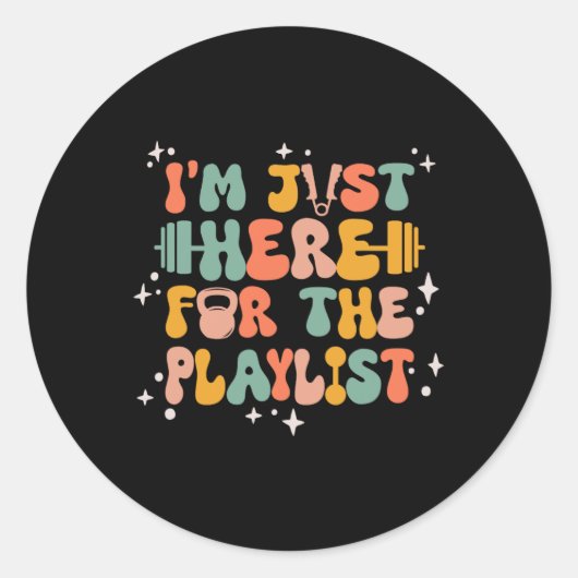 重量挙げおもしろいジムトレーニング女性エクササイズ ラウンドシール (正面)