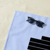 重量挙げのバーベル ビーチタオル (インサイチュ)