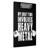 ""重量挙げの刺激-重金属 クリップボード (右)