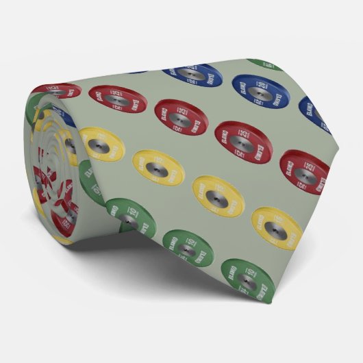 重量挙げの豊富なプレートのタイ-灰色 ネクタイ (ロール)