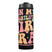 重量挙げガールエラグラフィカラフルック タンブラー (正面)