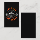 重量挙げゴリラビーストリフティング 名刺 (正面/裏面)