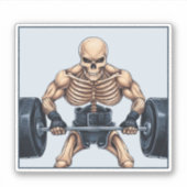 重量挙げスケルトン シール (正面)